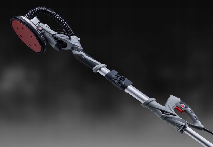 SZLIFIERKA ŻYRAFA DO GIPSU GŁADZI TYNKÓW TYNKU LED zest.MAX PAPIERY