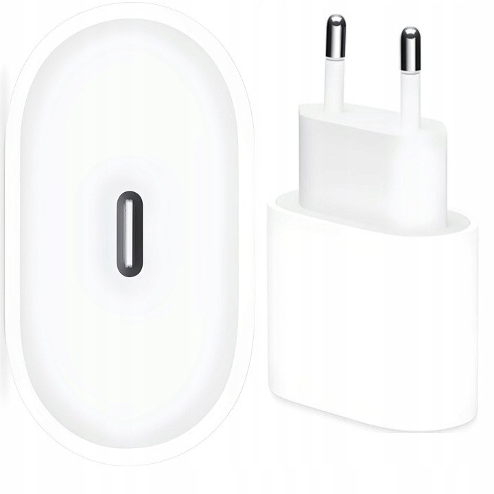 SZYBKA ŁADOWARKA KOSTKA 20W DO APPLE IPHONE X 11 12 13 14 15 ZASILACZ USB-C