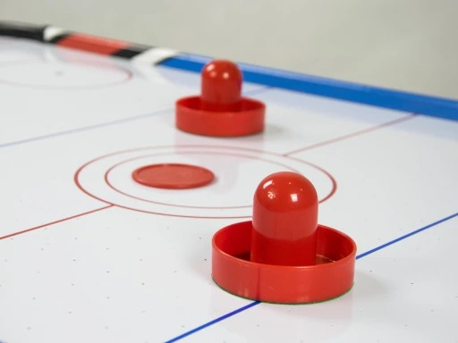 CYMBERGAJ STÓŁ do GRY AIR HOCKEY POWIETRZNY HOKEJ DLA DZIECI GRA NEO-SPORT