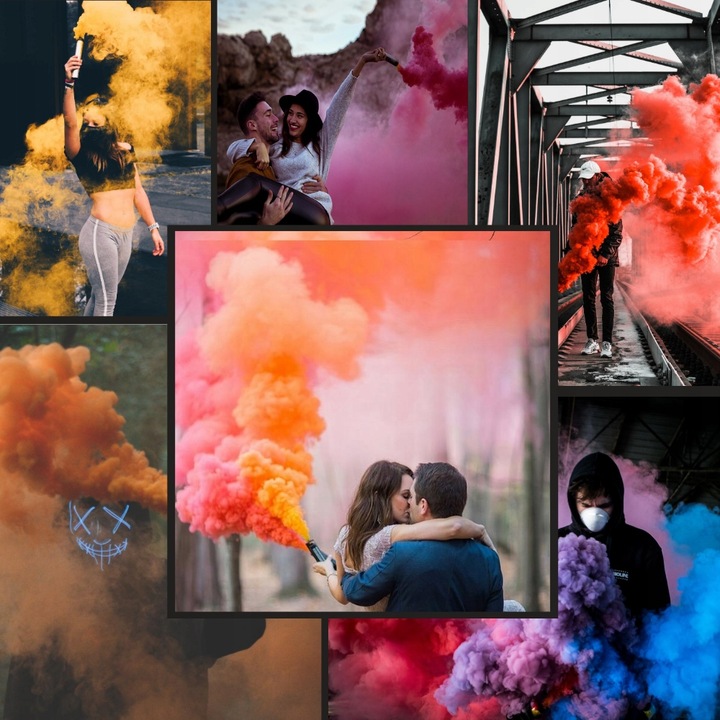 ŚWIECA DYMNA DO ZDJĘĆ JFS-1 BIAŁA