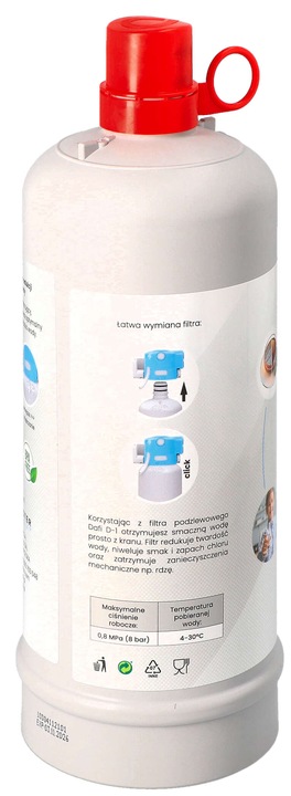 FILTR PODZLEWOZMYWAKOWY DAFI D1 DO SYSTEMU FLOW COMFORT