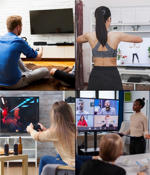 Kabel HDMI 2.1 3m Ultra High Speed 8K 60Hz 4K 120Hz HDR eARC Plecionka