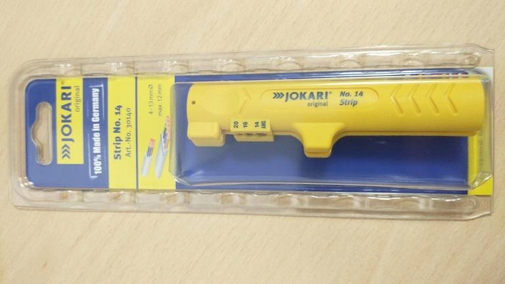 Ściągacz izolacji do kabli JOKARI no14 - 30140