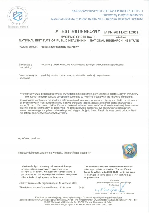 PIASEK KWARCOWY Premium ZASYPKA FUGA DO KOSTKI BRUKOWEJ Suchy 20 kg