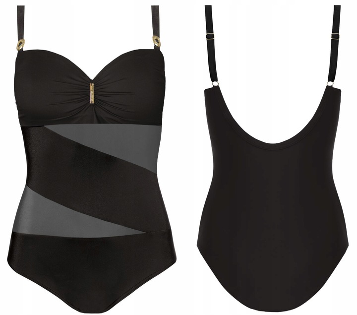 Strój kąpielowy jednoczęściowy usztywniany SELF 8030 Glamour 38B M 70B