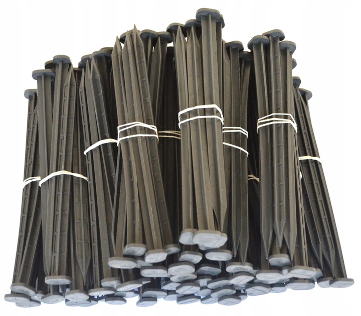 OBRZEŻE OGRODOWE TRAWNIKOWE 7,8cm PALISADA BORDER 78mm 20m + 100 KOTEW