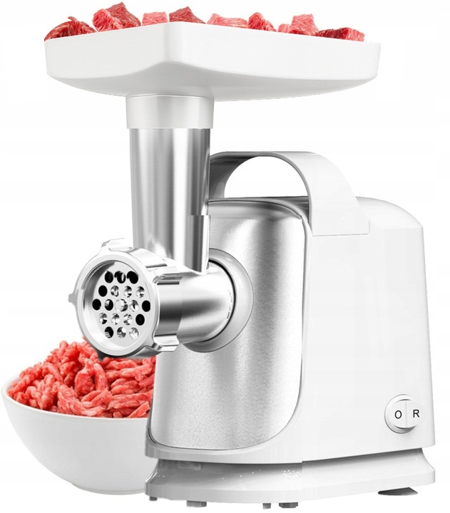 MASZYNKA DO MIELENIA MIĘSA KIEŁBASY 3 SITA + SZATKOWNICA REWERS MOC