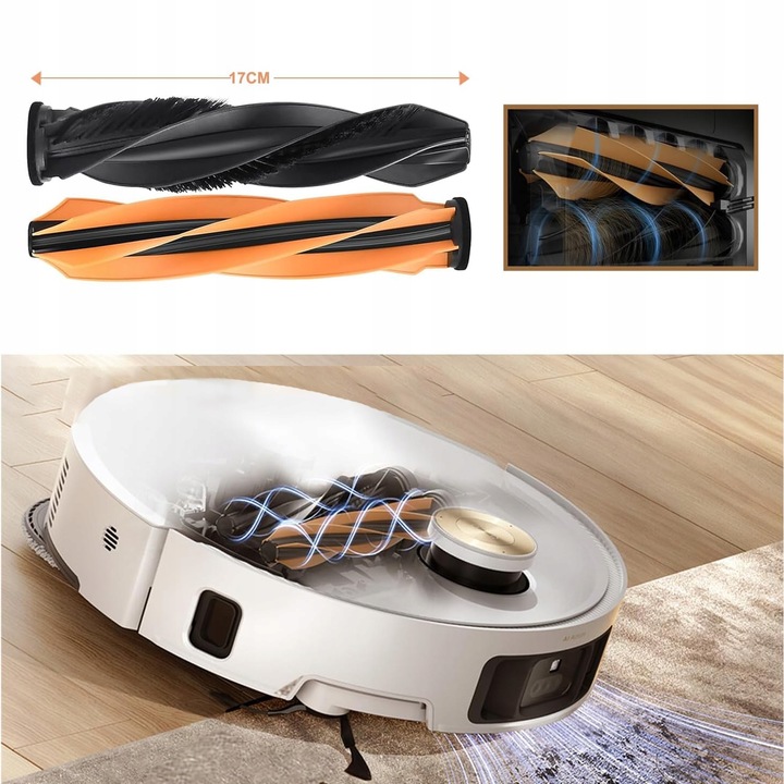 Akcesoria zestaw Dreame X50 L50 L40s Pro Ultra Complete worki szczotki