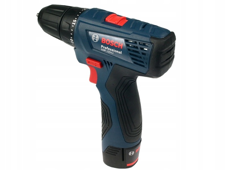 WKRĘTARKA AKUMULATOROWA 12V GSR 120-LI BOSCH 2x2,0Ah WALIZKA