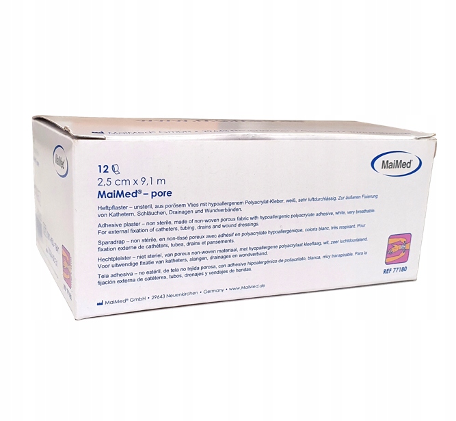 PRZYLEPIEC WŁÓKNINOWY HYPOALERGICZNY 2,5cmx9,1m