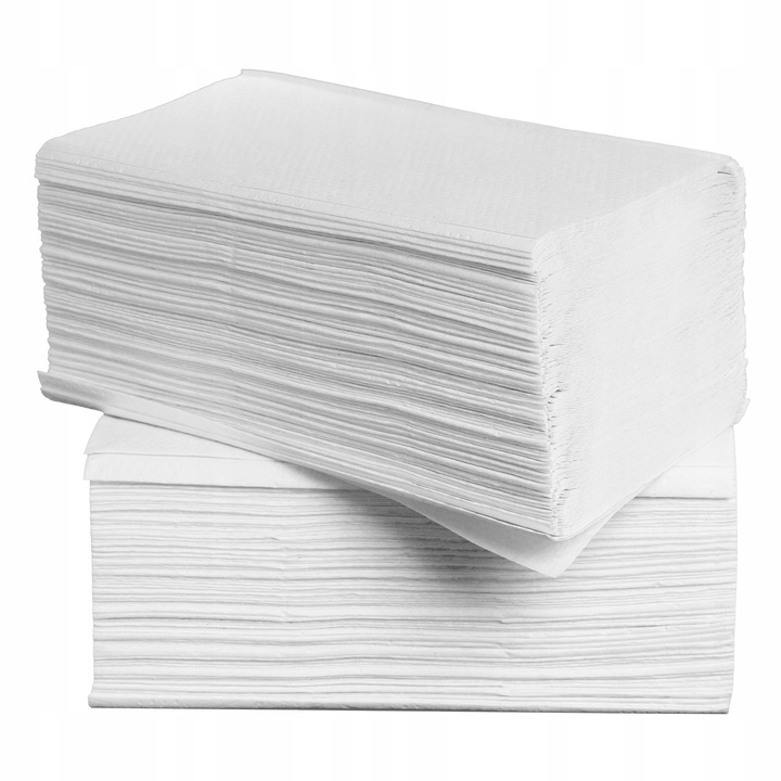 Ręcznik Papierowy ZZ BIAŁY GRUBY CELULOZA 2w A20 M 3000 LISTKÓW