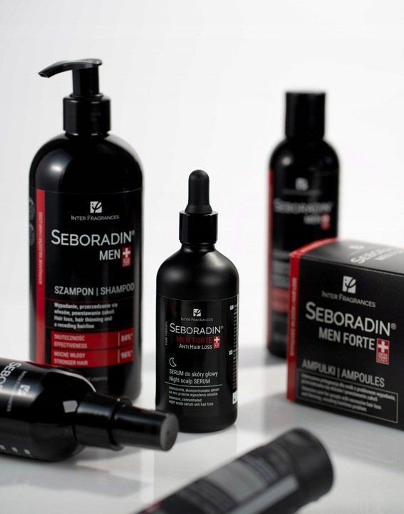 Szampon dla mężczyzn przeciw wypadaniu włosów Seboradin MEN 400 ml