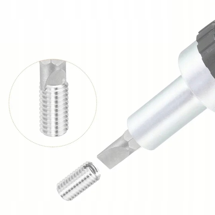 TULEJKI DO NAPRAWY GWINTU M6X1,0 M8X1,25 REDUKCJA 15mm STAL NIERDZEWNA