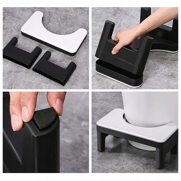 PODNÓŻEK TOALETOWY PODEST ŁAZIENKOWY STOŁEK TABORET SCHODEK TOALETY