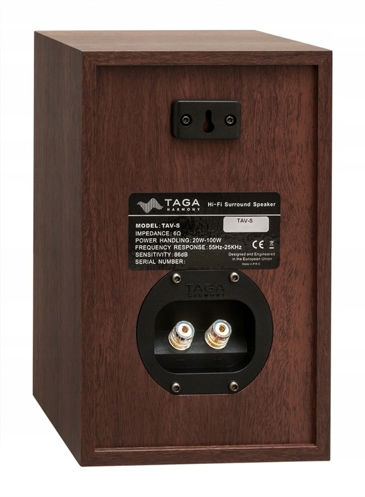 TAGA HARMONY TAV-507 F+C+S ZESTAW GŁOŚNIKÓW 5.0 WALNUT ORZECH