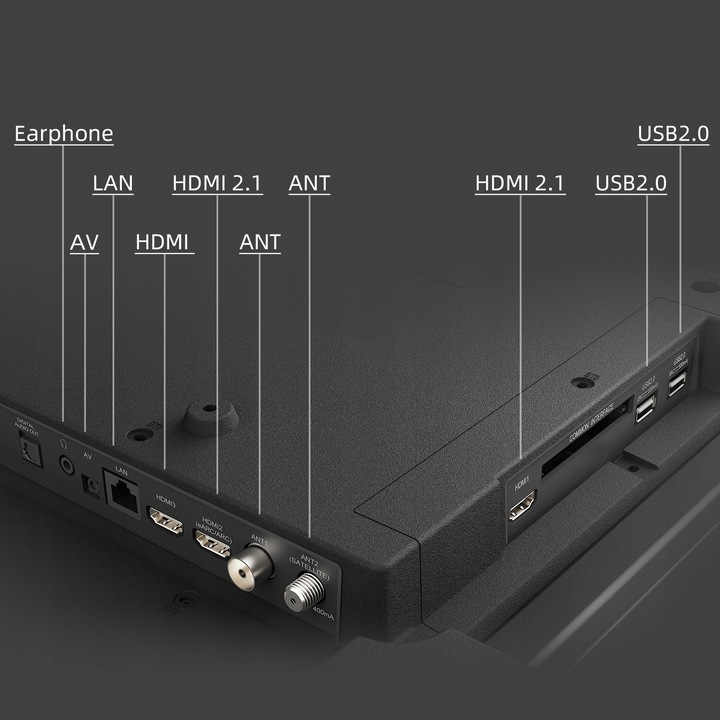 Telewizor CHiQ U43QM9G 43 Cali 4K UHD QLED-TV HDR10 DLG 120Hz MEMC