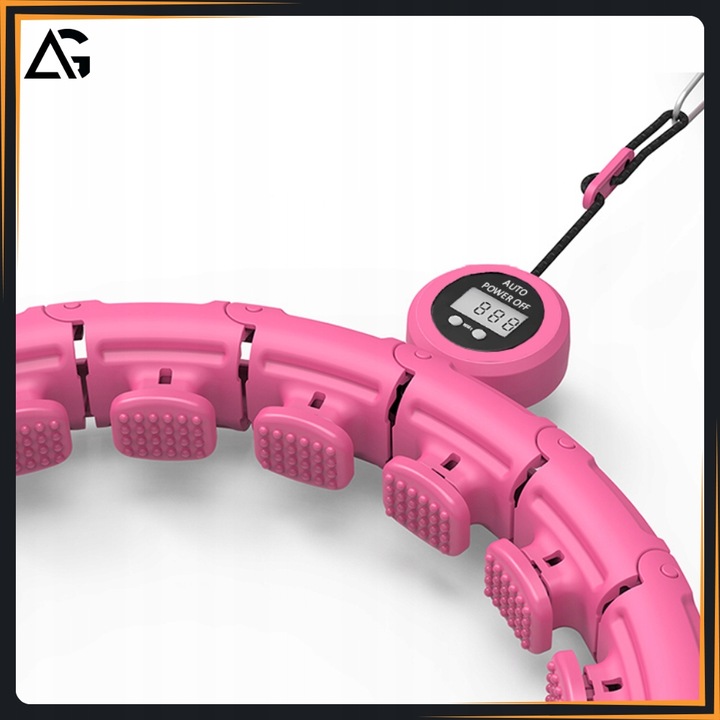 HULA HOP ODCHUDZAJĄCY SMART Z LICZNIKIEM I OBCIĄŻENIEM HULAHOP ODCHUDZAJĄCE