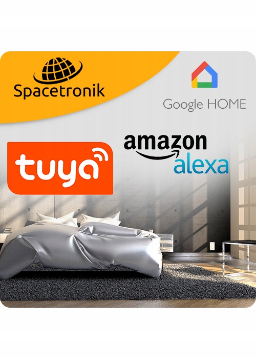 Czujnik Dymu Pożaru Ognia BEZPRZEWODOWY TUYA SMART WiFi detektor