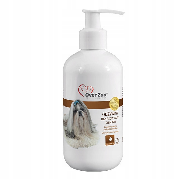 SZAMPON + ODŻYWKA ZESTAW psów rasy SHIH TZU 490 ml