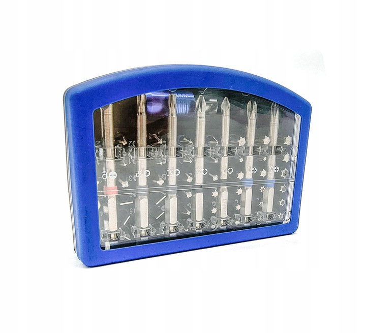 ZESTAW BITY KOŃCÓWKI IMBUS HEX TORX PH PZ 56 ELEMENTÓW