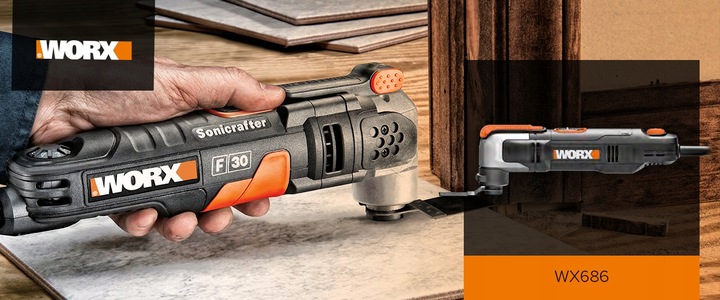 Narzędzie wielofunkcyjne multitool WORX WX686 230W