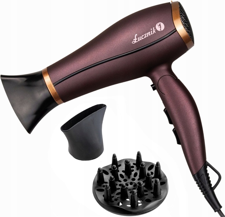 Suszarka do włosów Łucznik HD-410 2200W jonizacja turystyczna dyfuzor