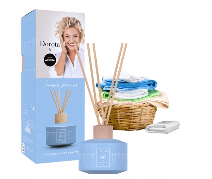 DOROTA SZELĄGOWSKA PATYCZKI ZAPACHOWE 100ML ZAPACH ŚWIEŻE PRANIE