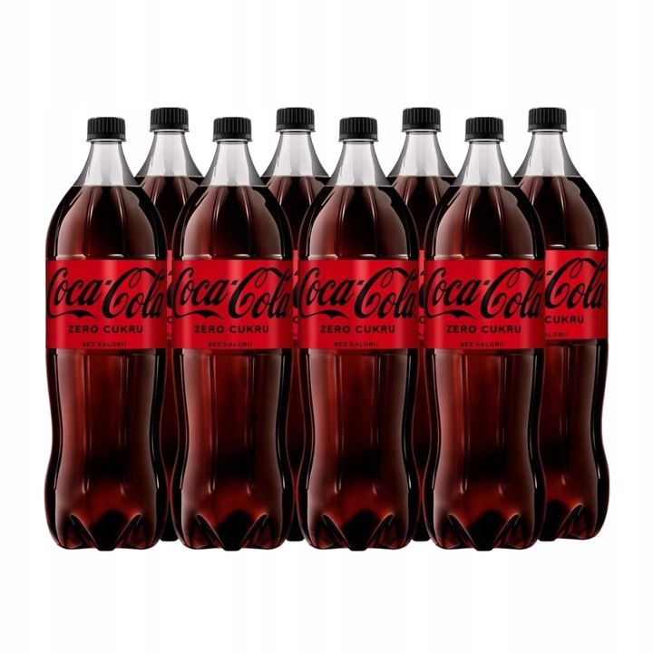 Coca-Cola Zero napój gazowany bez cukru 8x 2l