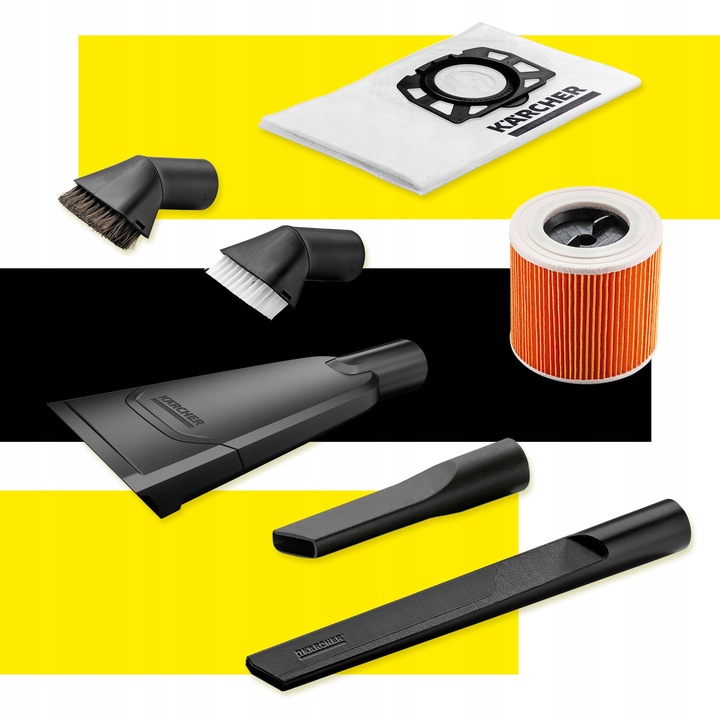 Odkurzacz uniwersalny do auta Karcher WD 3 S-17/6/20 Car 1000 W