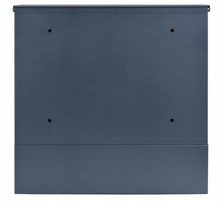 SKRZYNKA POCZTOWA NA LISTY GAZETY POCZTĘ Z NUMEREM DOMU NAZWĄ ULICY