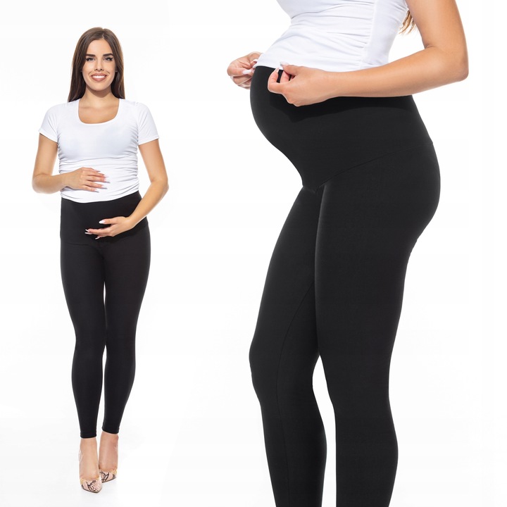 LEGGINSY GETRY CIĄŻOWE idealnie kryjące M