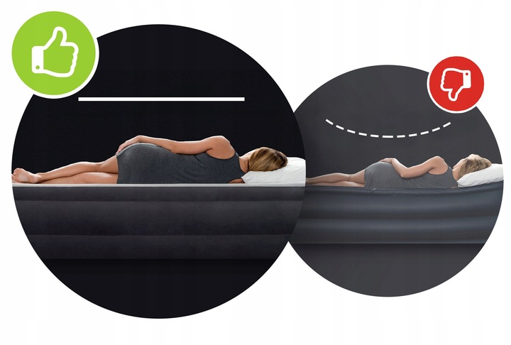 MATERAC DMUCHANY DLA DZIECI INTEX 66810 + POMPKA