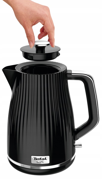 Czajnik elektryczny TEFAL Loft 2400 W czarny KO250830