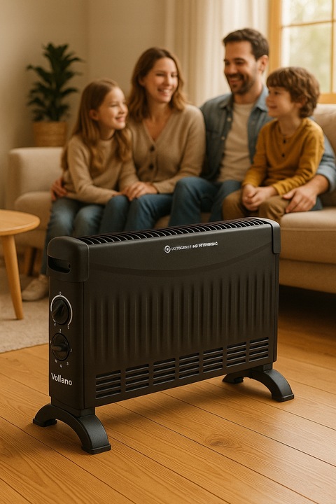 Grzejnik Elektryczny Konwektorowy 2000W Termostat Nawiew