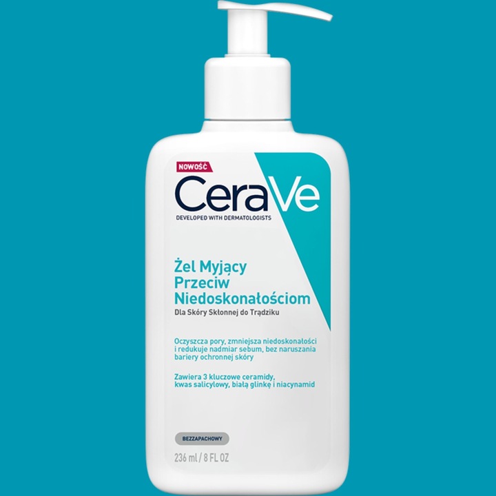 CeraVe Żel myjący przeciw niedoskonałościom 236 ml