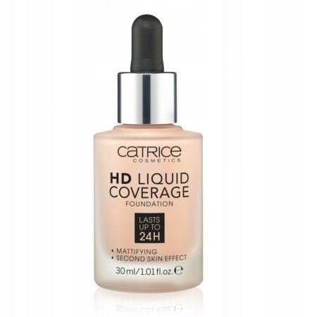 Catrice HD Liquid Coverage Płynny Podkład Kryjący 010 Light Beige