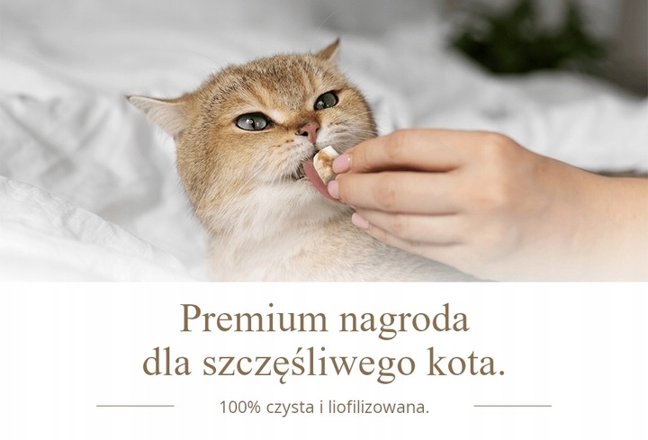 Liofilizowane kawałki ŁOSOSIA smakołyki dla psa i kota 30g x 3