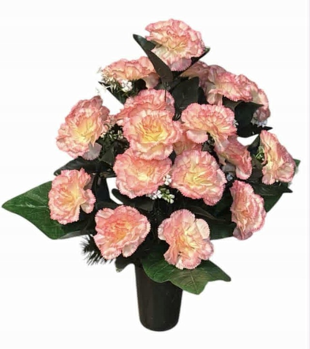 KOMPOZYCJA NA CMENTARZ KOMPLET STROIK NA GRÓB BUKIET WIĄZANKA WAZON