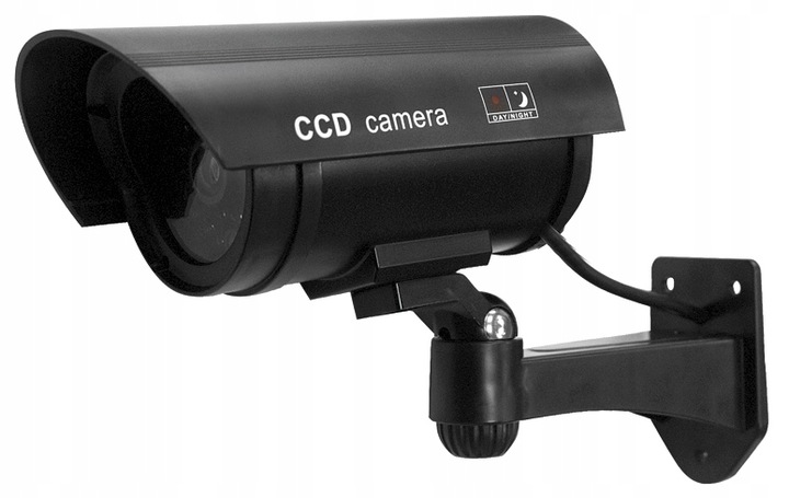 KAMERA ATRAPA LED MONITORING KAMERA ZEWNĘTRZNA ŚCIENNA Z DIODĄ MIGAJĄCA