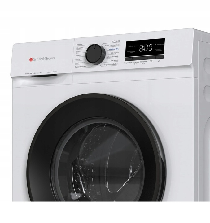Pralka Slim Smith&Brown SWAN-610-W24 6kg 1000 obr/min 74 dB 14