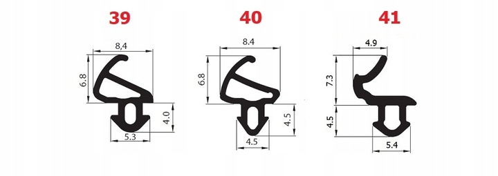 10mb S-1127 SZARA Uszczelki Okienne Uszczelka Okienna Do Okna Okien
