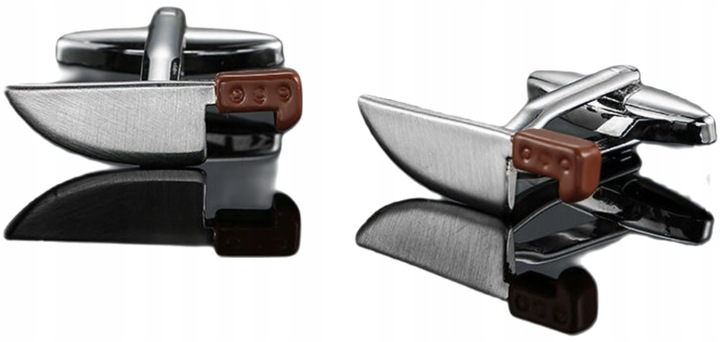 Spinki do mankietów wzór NOŻE