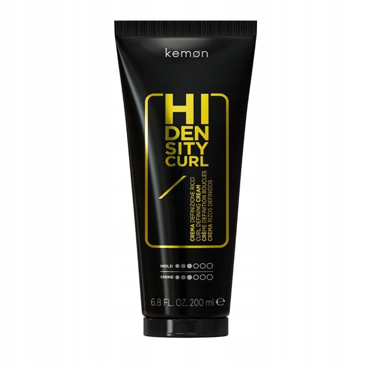 KEMON HI DENSITY CURL KREM Do Stylizacji Kręconych Włosów Loków Fal 200 ml