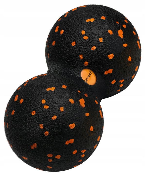 Qmed Duoball wałek do masażu roller Duo ball Podwójna piłka do