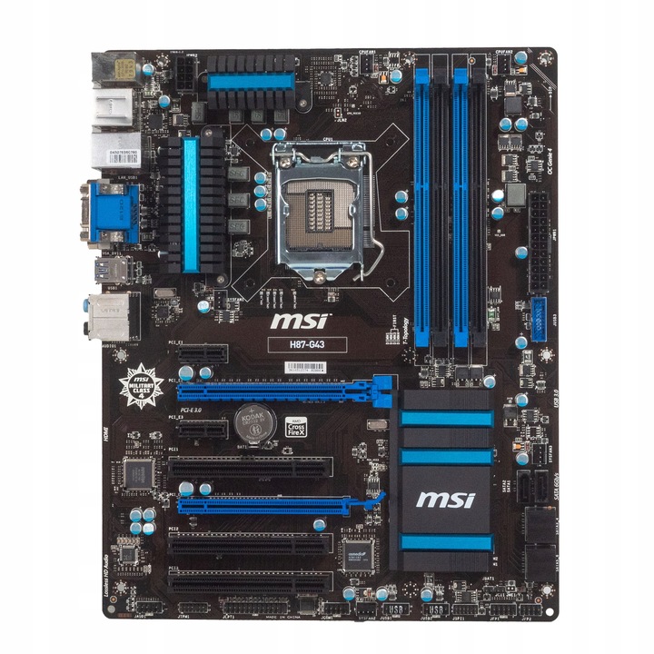 PŁYTA GŁÓWNA ATX MSI H87-G43 LGA1150 HDMI DVI USB3