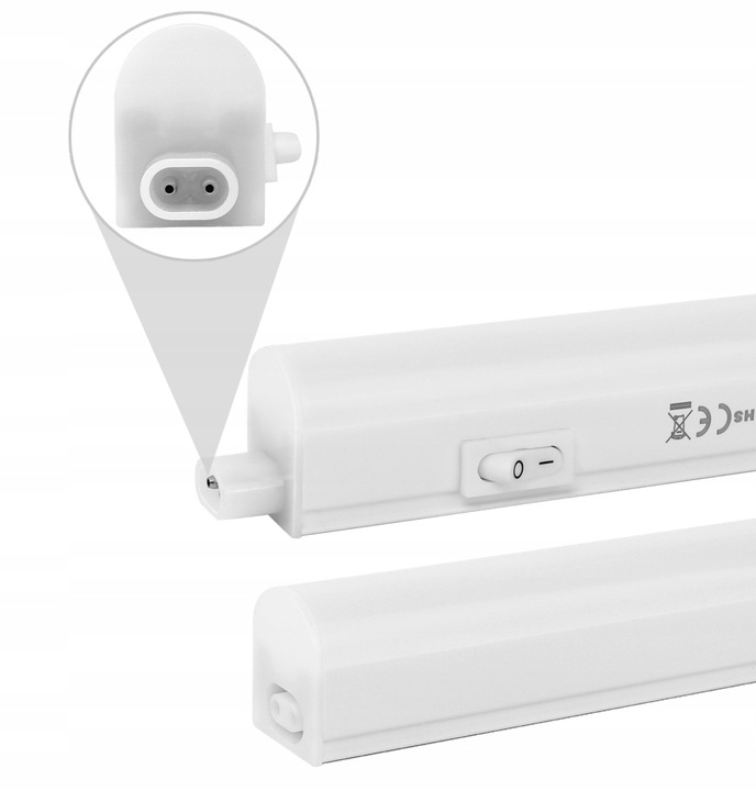 Lampka podszafkowa Led listwa T5 8W 60cm 3000K