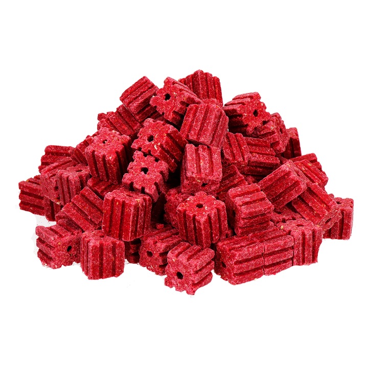 MOCNA TRUTKA NA MYSZY SZCZURY CZERWONA KOSTKA BROMADIOLONE NO PEST 1KG