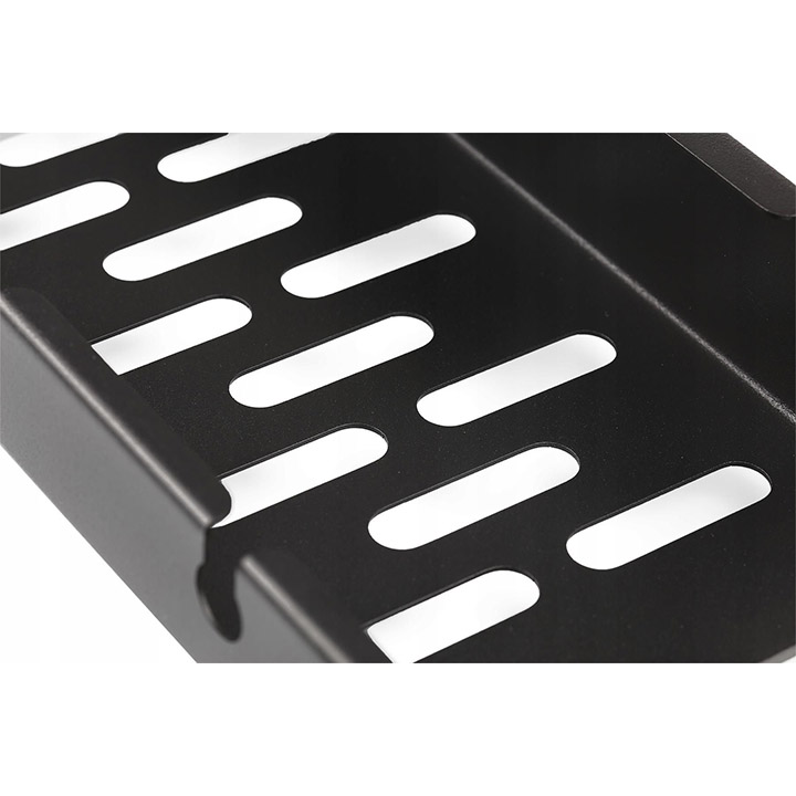 ORGANIZER DO KABLI NA PRZEWODY POD BIURKO BLAT KOSZYK PÓŁKA METALOWA