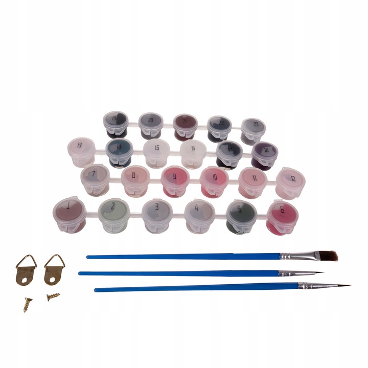 Malowanie po Numerach 40x50 Obraz na Ramie do Malowania Zestaw dla Dzieci