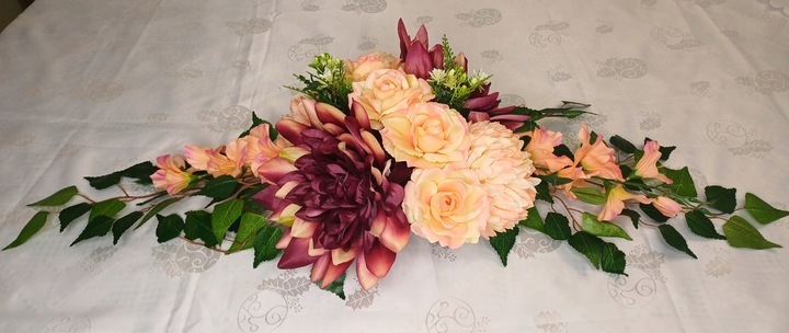 Wiązanka bukiet stroik na grób cmentarz nagrobna